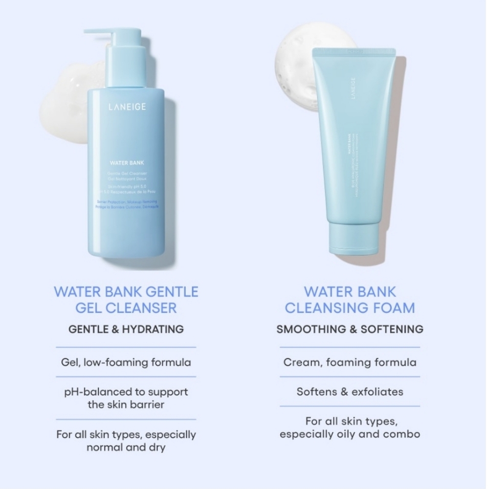 NIB LANEIGE WATER BANK GENTLE GEL CLEANSER - Picture 11 of 16